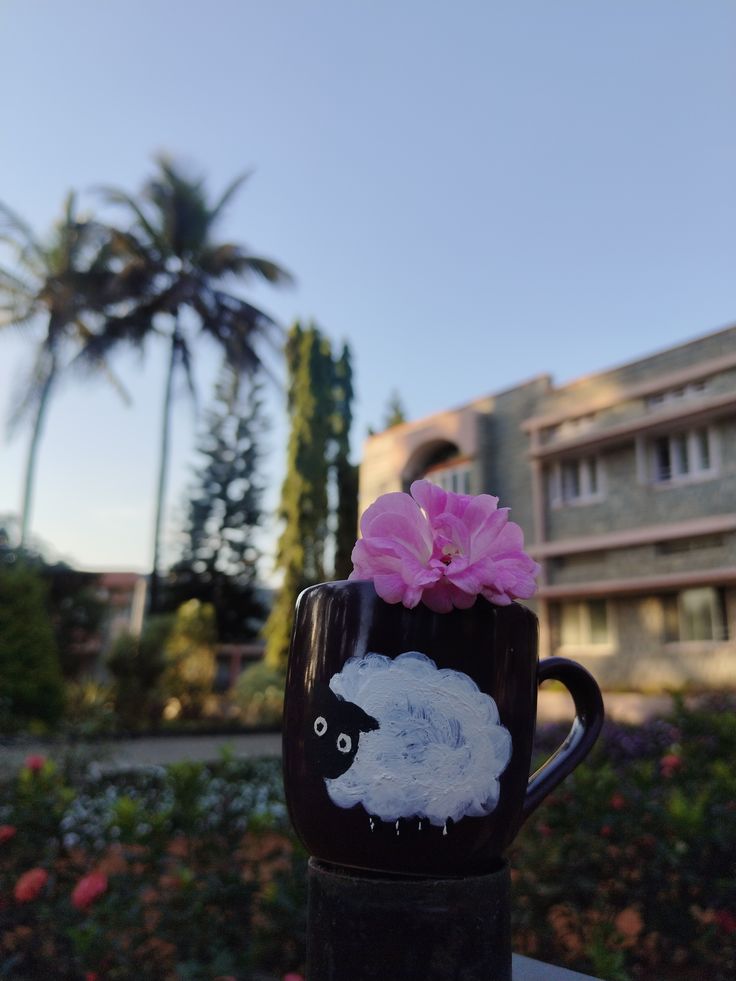Lady with Flower Hair